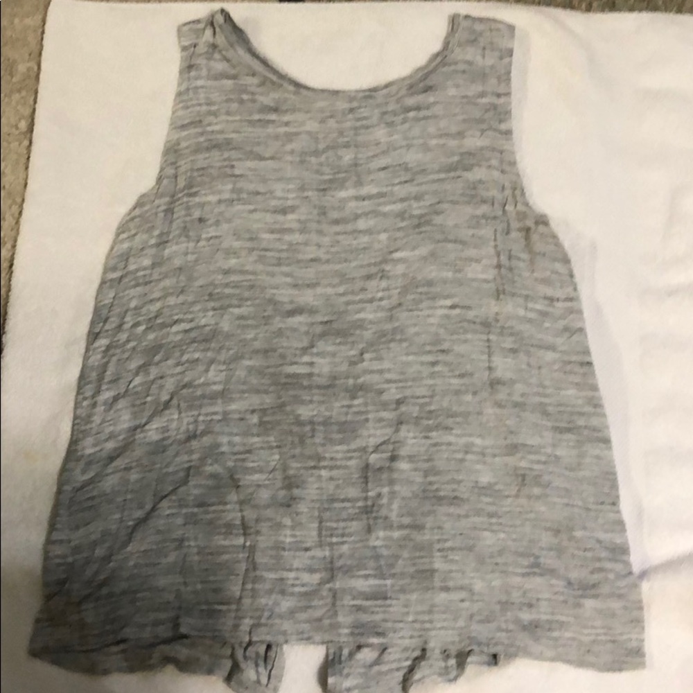 Open back tank